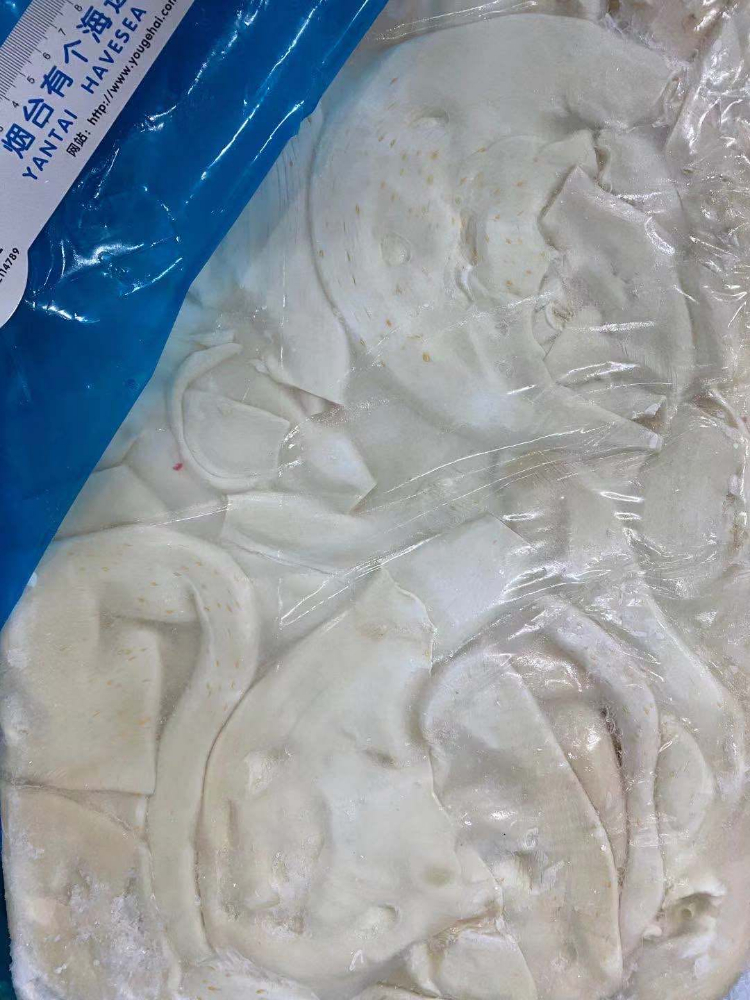 熟膜 FROZEN BOILED GIANT SQUID BITS AND PIECES